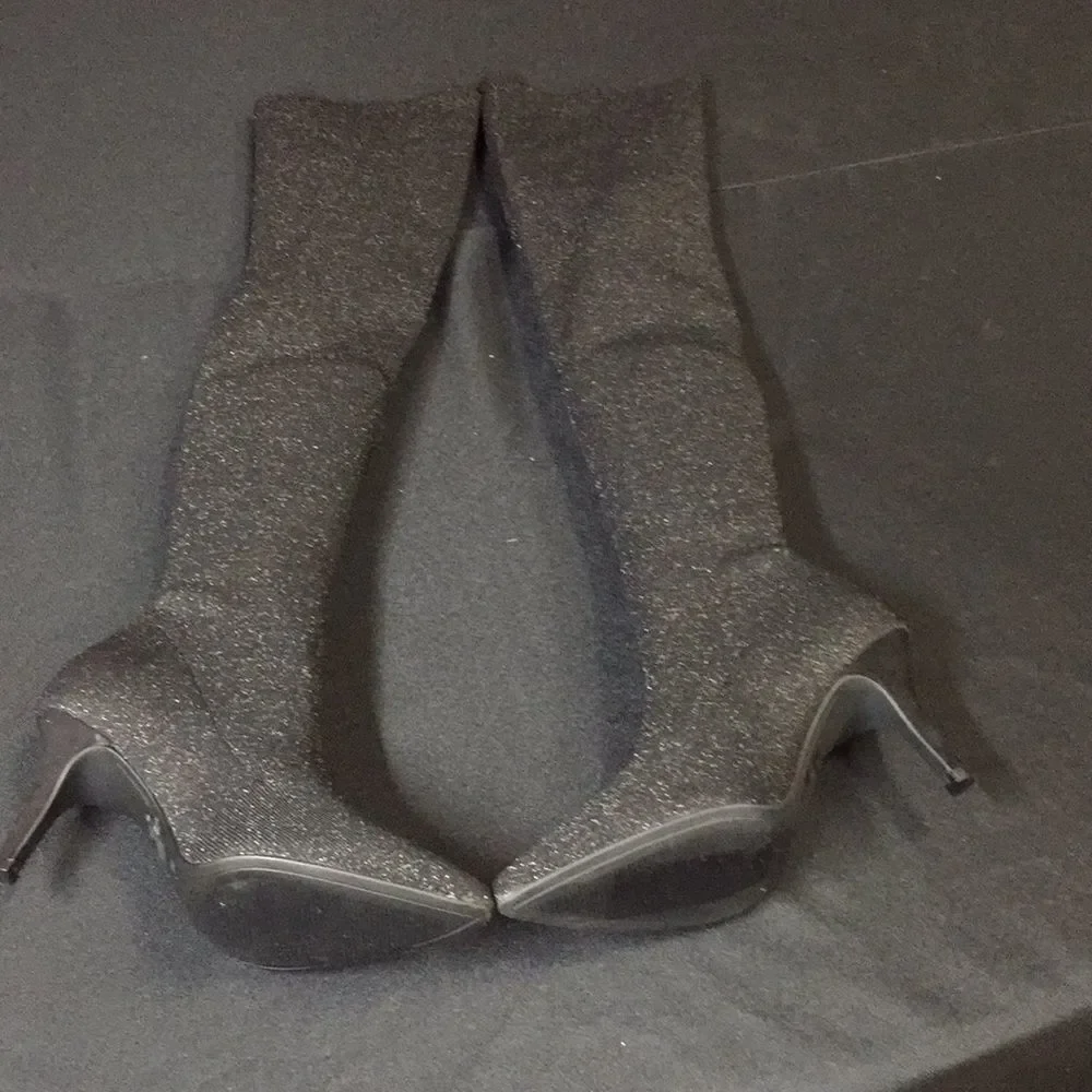 I.n.c.  Briella Sock Over-The-Knee Boots 5.5 - Picture 4 of 8